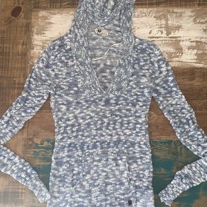 Blue Roxy Hoodie